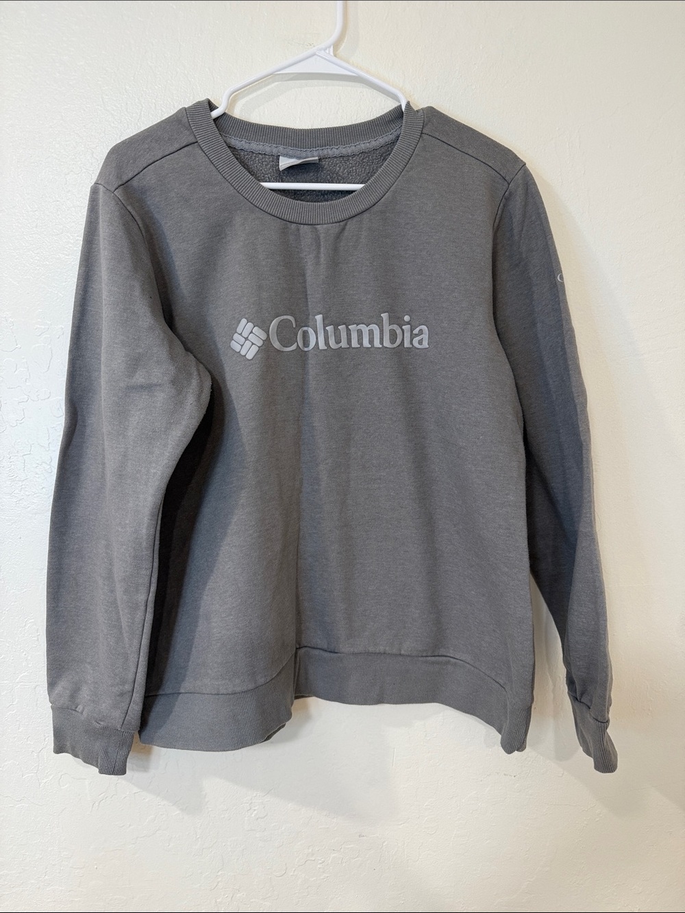 Columbia Gray Logo Crewneck Sweatshirt